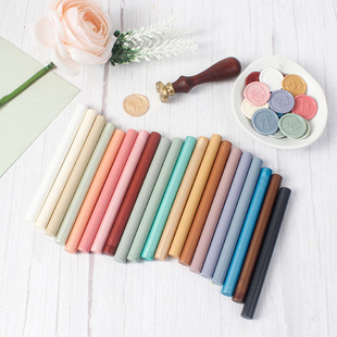 Round Fire Paint Wax Stick 11*127mm Multi-Color Fire Paint Wax Stick Envelope Sealing Dense Wax Manufacturer Wholesale