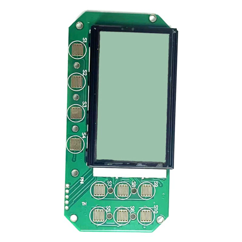 Заводской код сегмента ЖК-дисплея: TN, HTN, FSTN, VA, отображение напряжения питания для мобильных устройств.