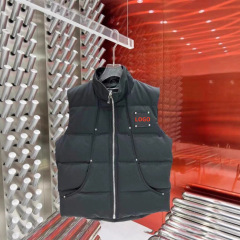 24FW ハイバージョン ムース ニューシザーダウンベスト 防寒 カジュアル 暖かい 男女同型 通勤