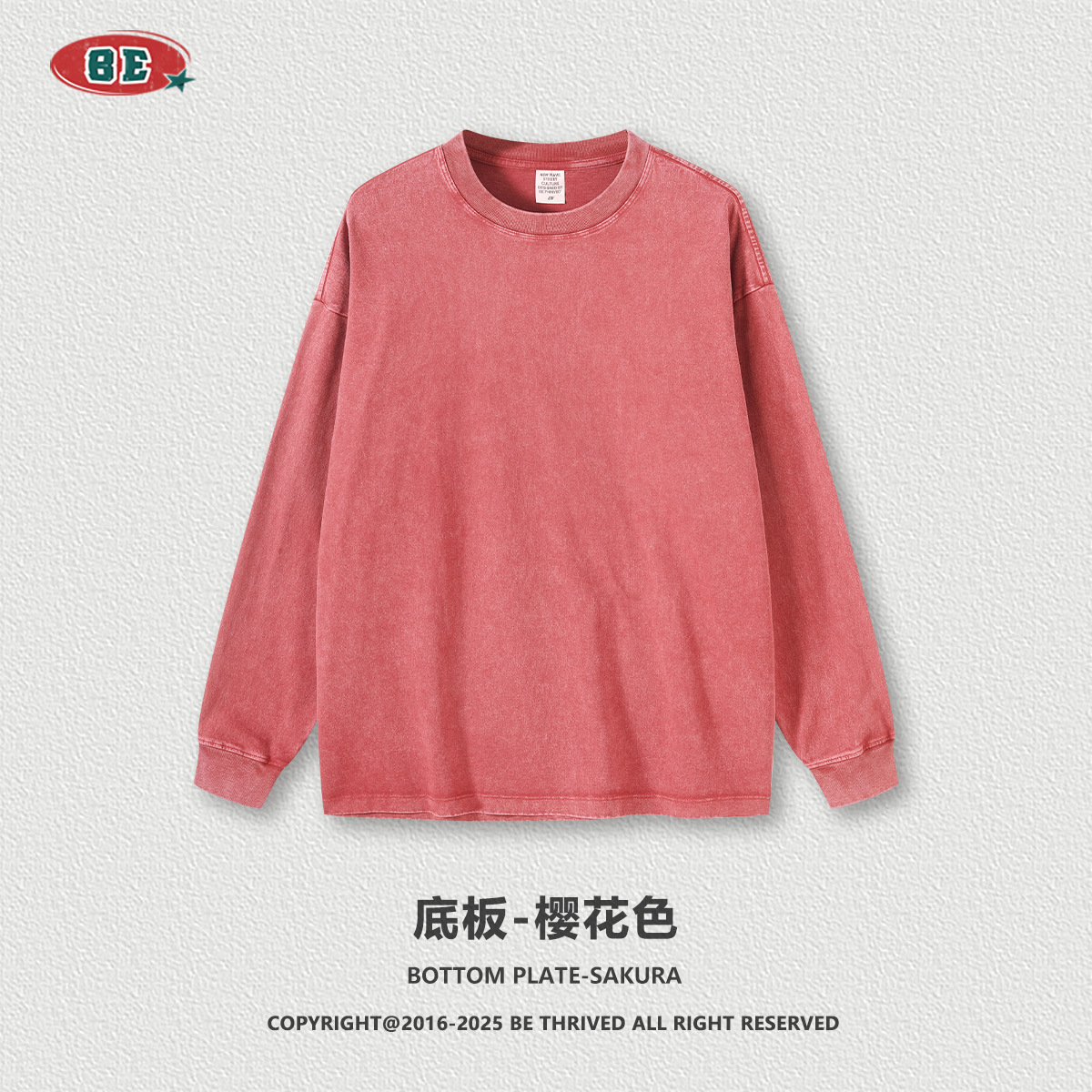 Be customizado| 2025 otoño y invierno marcas de moda estadounidenses digitales de impresión directa de inyección de manga larga camiseta de comercio exterior personalizada transfronteriza