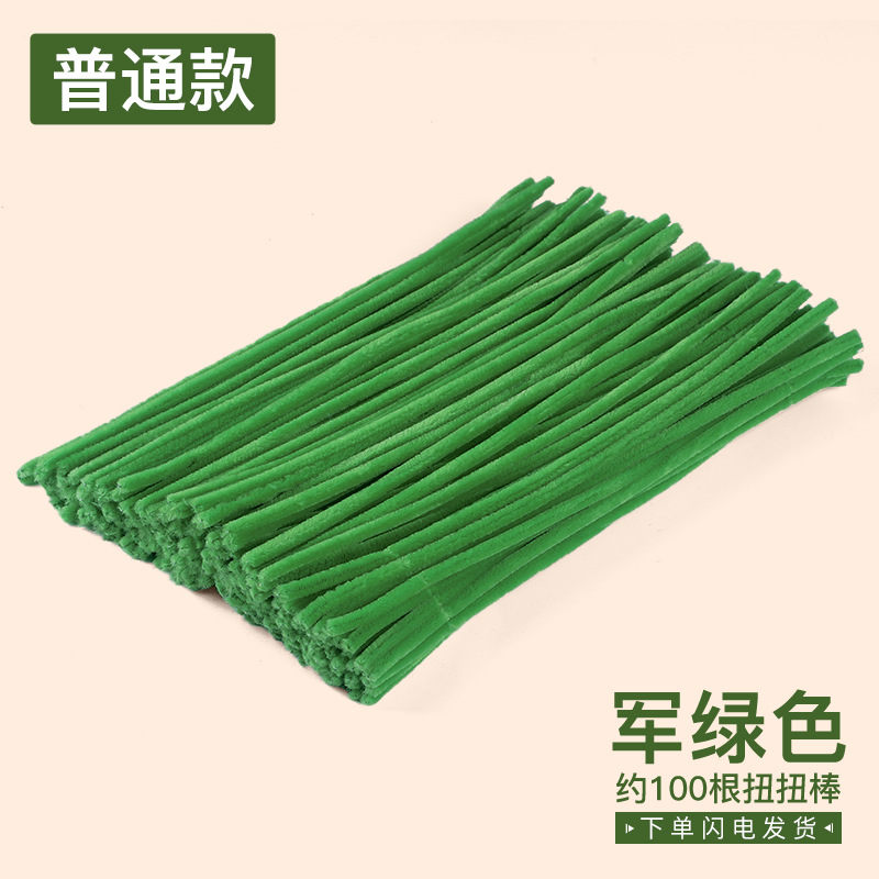 Macaron de color, raíz de pelo, cifrado, bricolaje hecho a mano, barra de torsión, venta al por mayor, juguetes para niños, paquete de material de arte