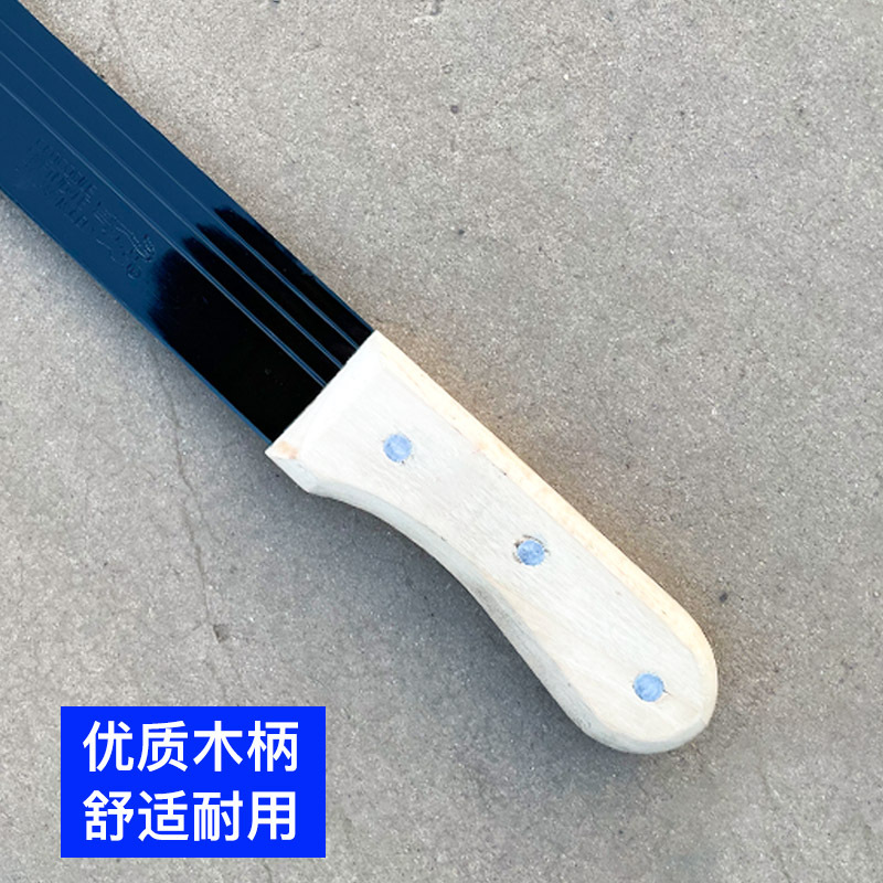 Exportado a África y América del Sur M204B Cuchillo de caña de azúcar Acero al manganeso Templado Espesar Cuchillo de leña Cuchillo de sandía Cuchillo de coco