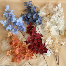 仿真青鸟叶 礼花叶婚庆插花装饰花艺师推荐家居样板间装饰梨花