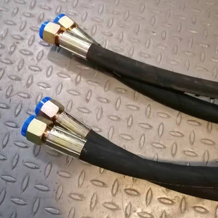 Oil field anti-corrosion hydraulic tubing Xinze black engineering high pressure hose assembly