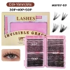 800 clusters-MXF07-02 Eyelash Book Color Box Set-30.50Px8 rows+40Px16 rows