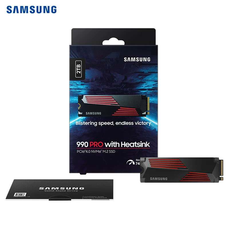 M.2 NVMe SSD Samsung 990 PRO, PCIe 4.0, ёмкость 1/2/4 ТБ