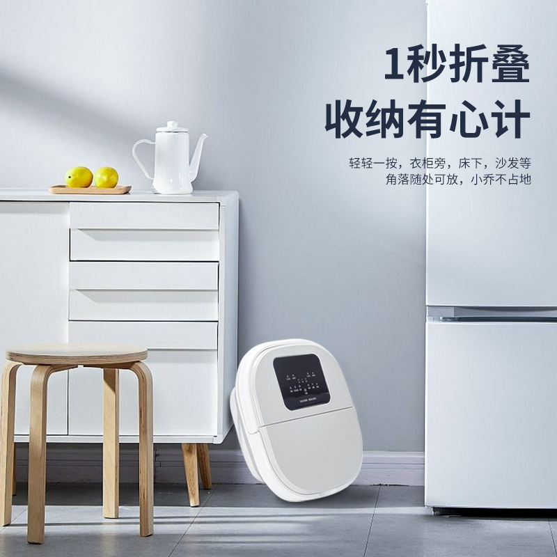 国境を越えた新しい全自動フットマッサージ機折りたたみフットマッサージフットバスバケツ家庭用自動もみほぐし恒温フットマッサージ機|undefined