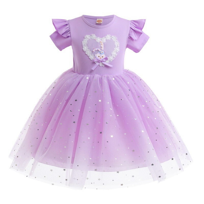 夏のキッズドレス服女の子子供パーティードレス|undefined