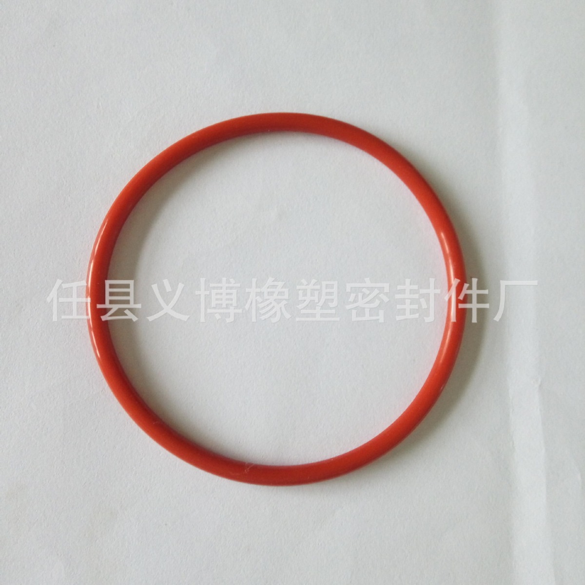 厂家直供铁红色硅胶O型圈  硅胶