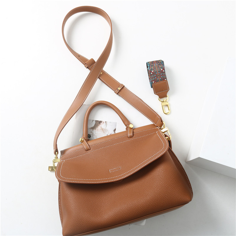 Title 11, Womens Head Layer Cowhide AB Face Commuting Cr...