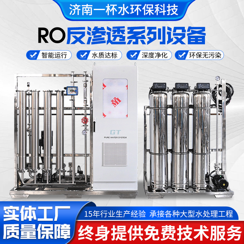 RO软化水净水设备0.25吨0.5吨1吨ro去离子直饮超纯水 反渗透设备