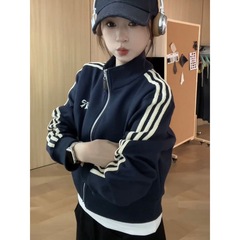 爆款短款棒球服外套女秋季2025新款小个子休闲百搭夹克开衫上衣潮