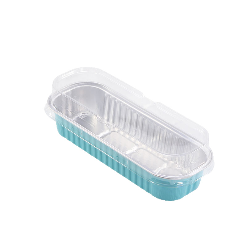 200ml para llevar caja de embalaje caja cuadrada de papel de aluminio para hornear color pudín taza caja de papel de estaño Durian sushi caja Bento image 7