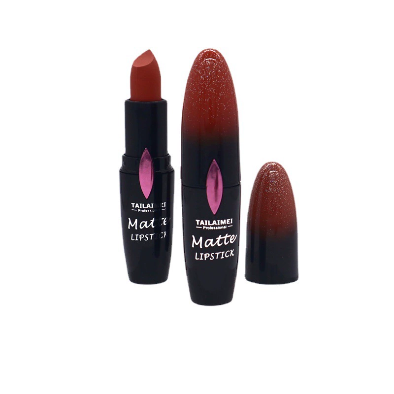 Матовая помада Lipstick Tylai увлажняющая, портативная ручная помада-румяна, 24 оттенка