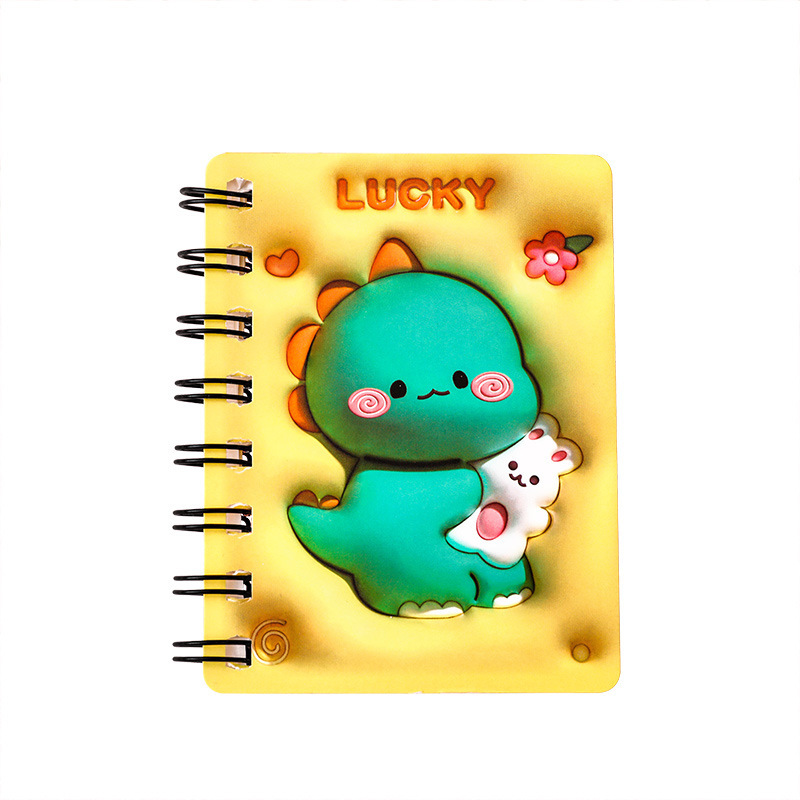 Cartoon cute face blush for elementary school students, high quality three dimensional small notebook, book
