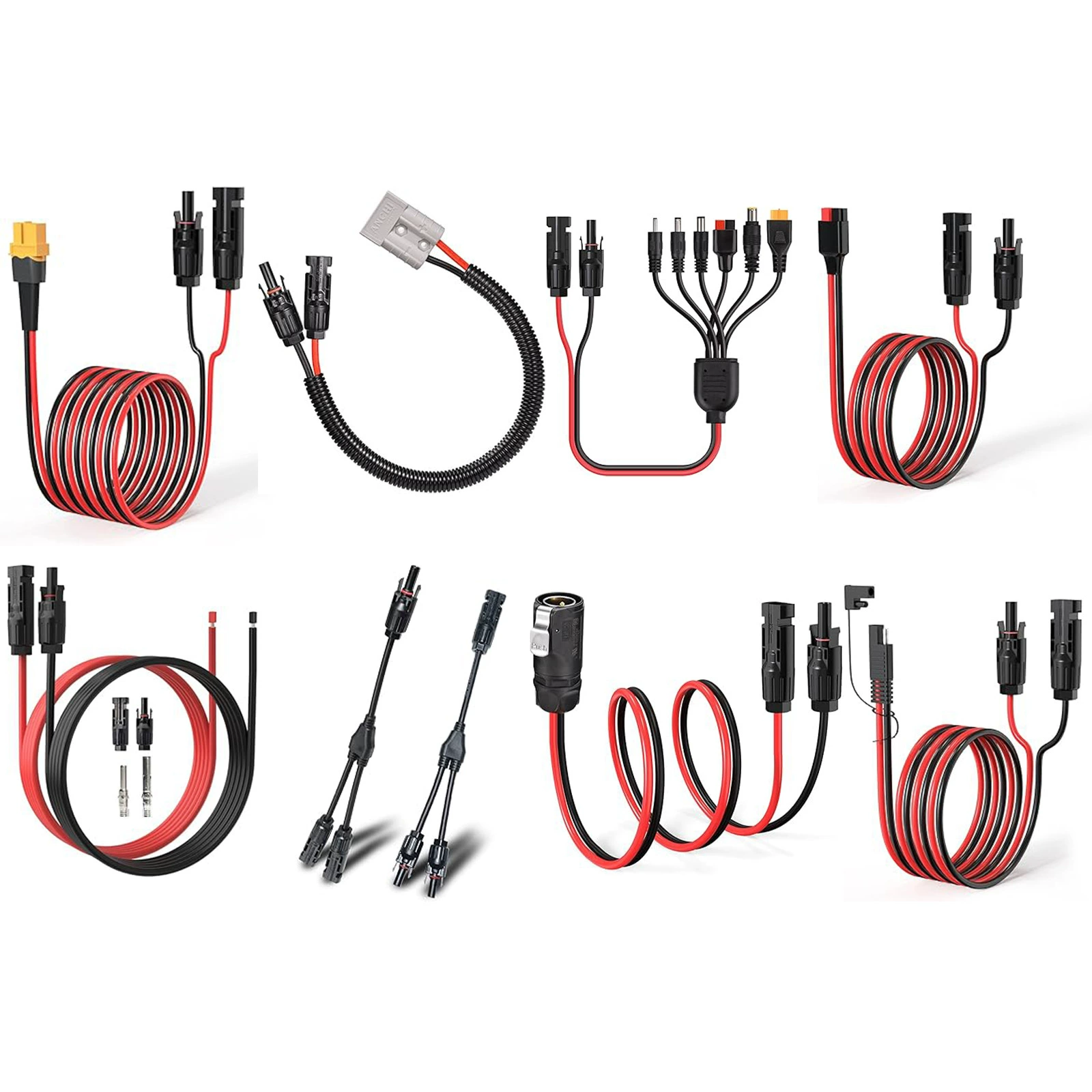 XT60 к MC4 накопитель энергии соединительный кабель фотоэлектрический провод Солнечная панель соединительный провод открытый накопительный кабель питания