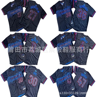 MLB���������{�B�27#Guerrero Jr.2024City Connect���а�-Black