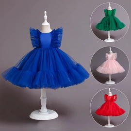 童礼服;童连衣裙;儿童发饰