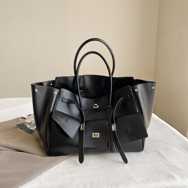 NicheZhong2025 bolso de locomotora retro bolso de mujer de verano gran capacidad de moda casual bolso de hombro de múltiples bolsos debajo de la axila image 3