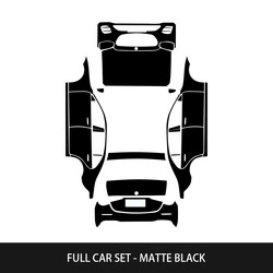 Car paint protective film Invisible Car Wrap Tpu - glossy-black-tpu-24-26-mercedes-benz-s-class