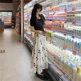 夏季2026新款碎花半身裙女