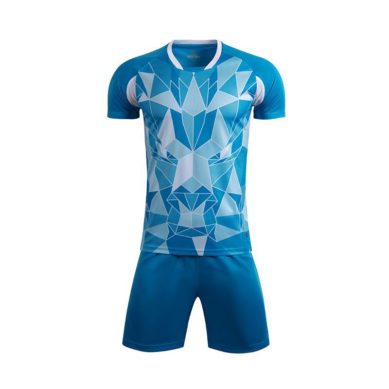 Traje de uniforme de fútbol Equipo de entrenamiento de competición deportiva para hombres Uniforme de bola Camisa de tamaño impreso para niños adultos de manga corta Uniforme de fútbol de secado rápido