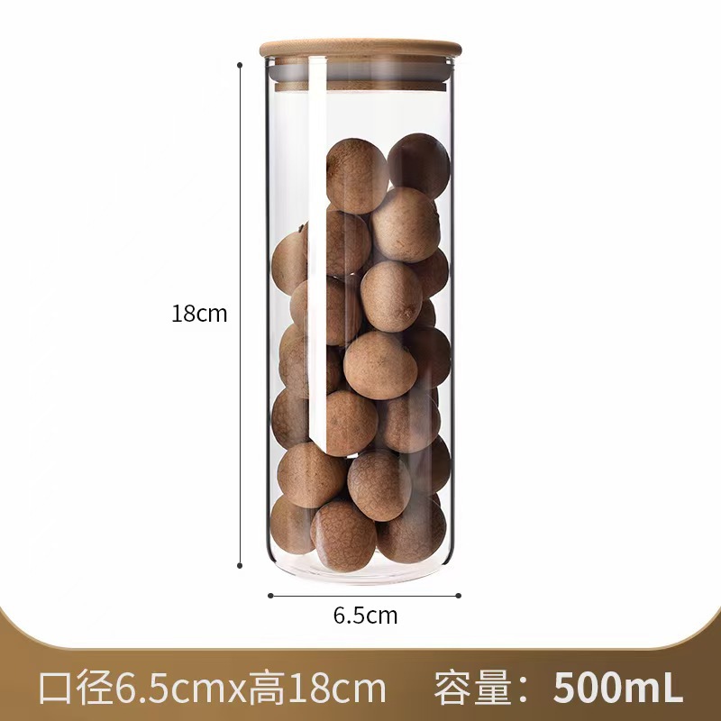 Frascos de vidrio, frascos sellados, frascos de vidrio resistentes a altas temperaturas, botellas de vidrio para granos, frascos de almacenamiento, frascos para té, juegos de té, frascos para guardar té.