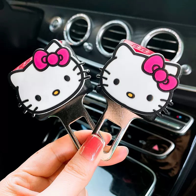Inserción de coche con bayoneta par con dibujos animados linda estrella Dailu enchufe conector de extensión belleza femenina pensamiento nocturno