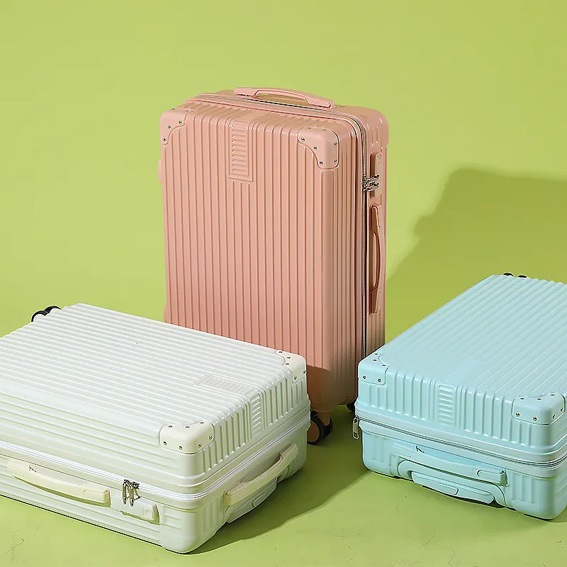 Maleta de mujer red retro 20 pulgadas pequeña caja de viaje 24 pulgadas maleta de estudiantes ruedas silenciosas