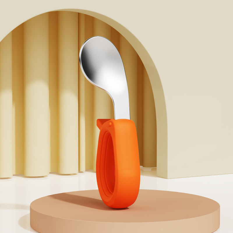 304 엘보 스푼-오렌지