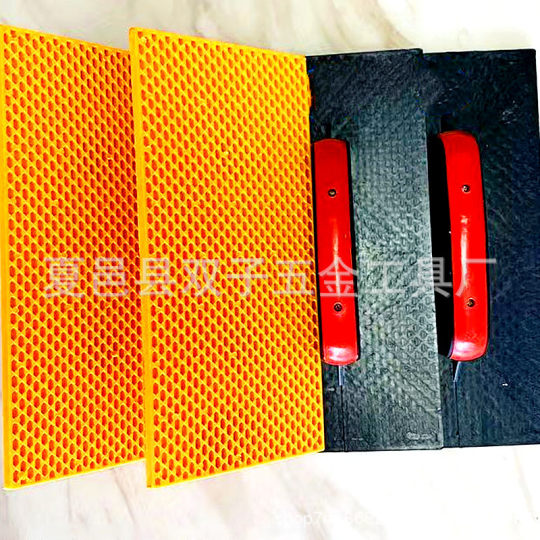 Factory wholesale toughened plastic trowel plaster plaster plaster bricklayer tools plaster knife craftsman tools
