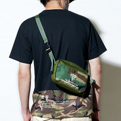 Takudensha Mobile Suit Gundam STRICT-G.ARMS MIS handbag crossbody bag male and female school bag