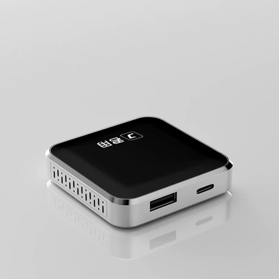 Junyu Car Connect Box Converts Simsiz CarPlay və Android Auto - y3-with-usb-cable-double-ended-type-c-cable