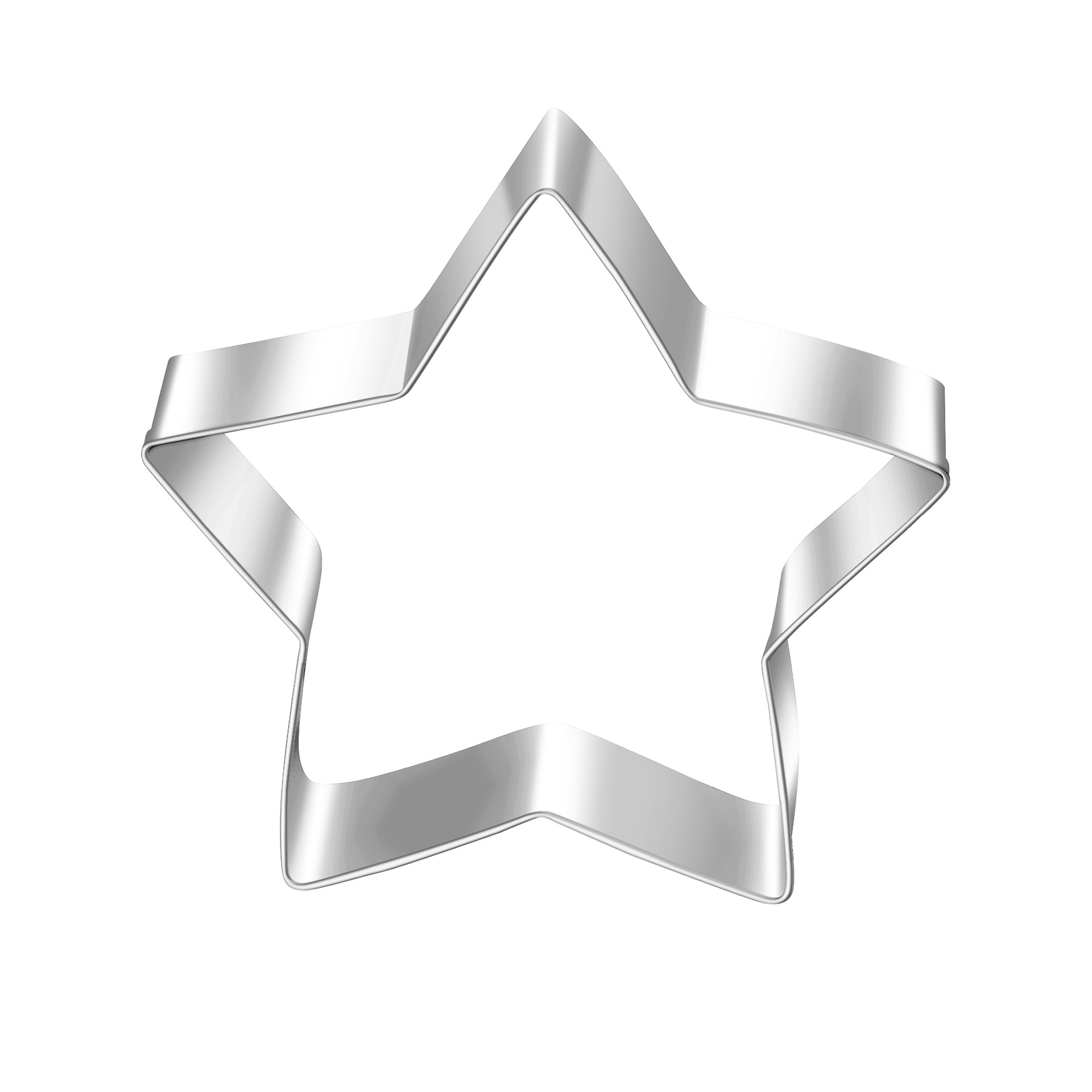 23g Weight Bakeware Kitchen and drinking utensils 1 Piece Quantity Daily Occasion Stainless Steel Material Christmas Festival Star, Snowflake Pattern Simple Style Style Christmas Simple Style Star Snowflake Stainless Steel Bakeware 1 Piece 66