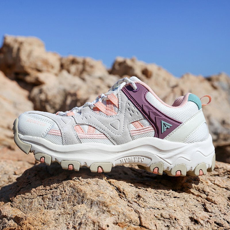 Hantu Hiking Shoes for Women, Outdoor Climbing Sports Shoes, Non-Slip, Wear-Resistant, Lightweight, Breathable, Off-Road Hiking Shoes