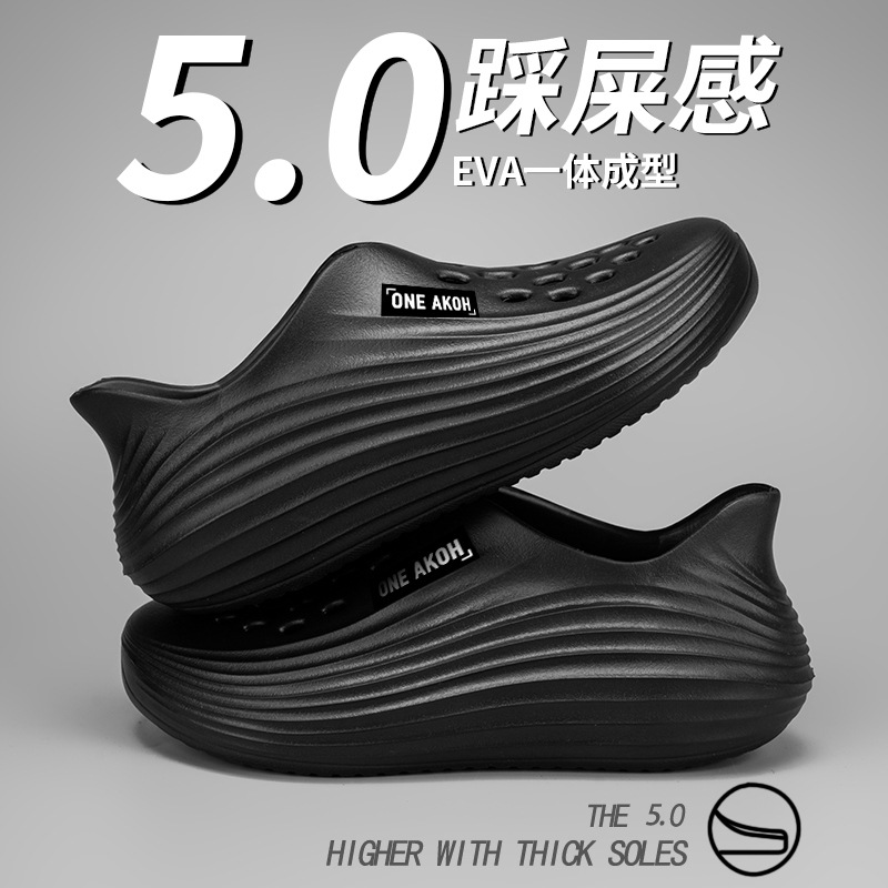 Transfronterizo Amazon eva Cómodo y simple zapatos casuales con agujeros, deportes para hombres, sandalias y zapatillas impermeables, comercio exterior para mujeres