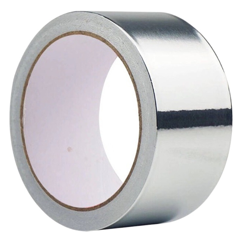 Directo de fábrica guía simple y doble cinta de papel de aluminio de alta temperatura resistente al blindaje conducto de aire ignífugo impermeable aislamiento térmico anti-envejecimiento