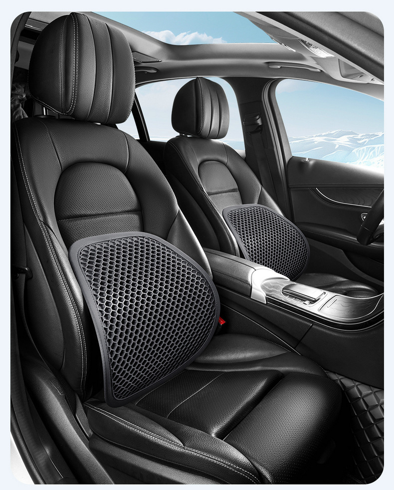 Zhongheng's Newly Upgraded Summer Honeycomb Breathable Gel Lumbar Support Car Seat Cushion