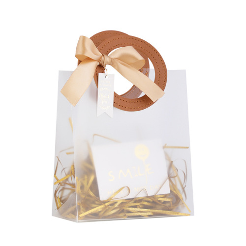 Women's Day Gift Bags, Handbag Style, Wedding Birthday Gift Box, Festival Transparent Gift Bag, Wholesale