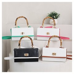 鱷魚紋2022夏季新款復古時尚單肩手提工廠批發大眾潮流ins包