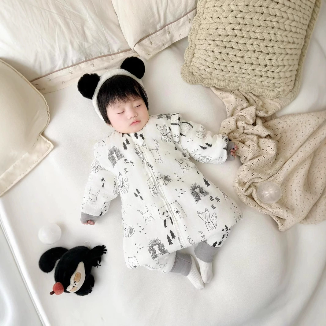 Марляный стеганый спальный мешок