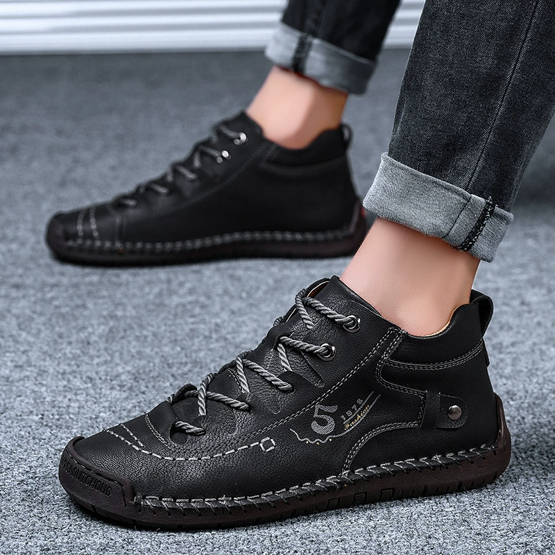 Martens, трендовая спортивная обувь из кожи, дышащая обувь, большие размеры, AliExpress, мягкая подошва