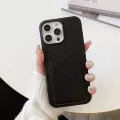 Black Lychee Pattern Card Slot