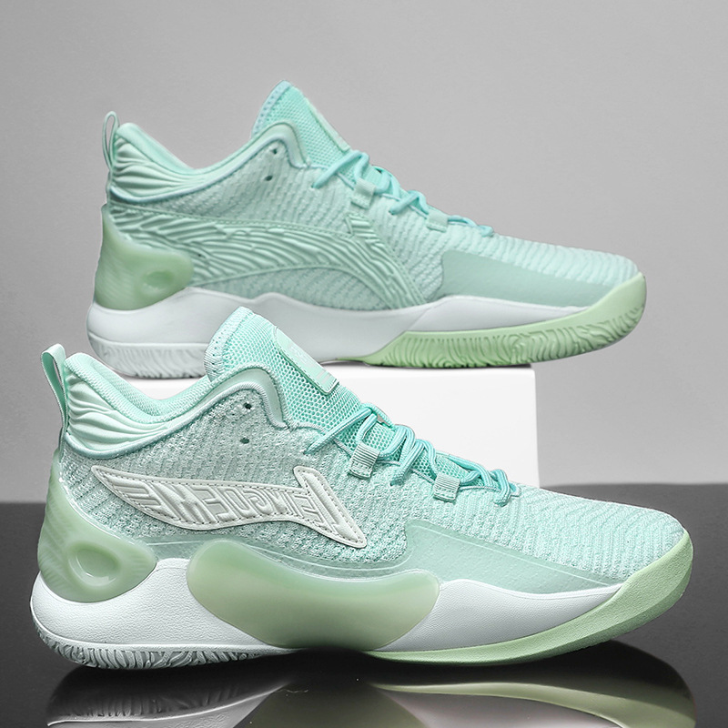 Basketball Shoes Boys Trendy Shoes Student Sports Training Shoes Youth sneaker Breathable Non-slip Wear-resistant Basketball Shoes