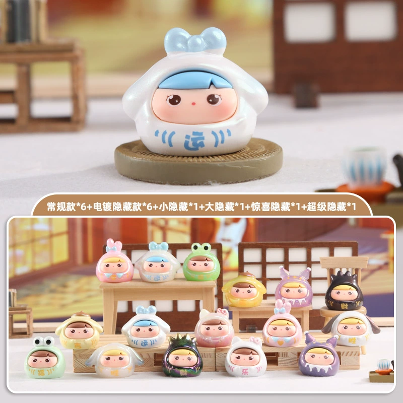 Big minifigure, doll, table accessory, pig, Birthday gift