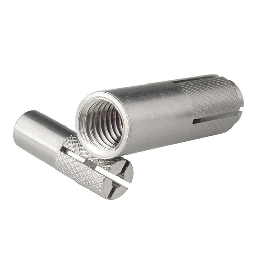 304 top explosion expansion screw galvanized flat explosion internal expansion bolt 10mm internal explosion built-in invisible pull explosion national standard M6