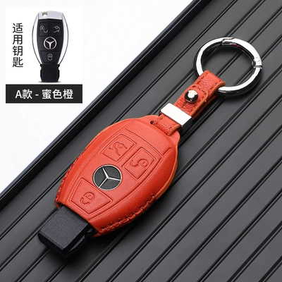 E-Class C- Class – Car key bag - mercedes-benz-a-round-buckle-honey-orange