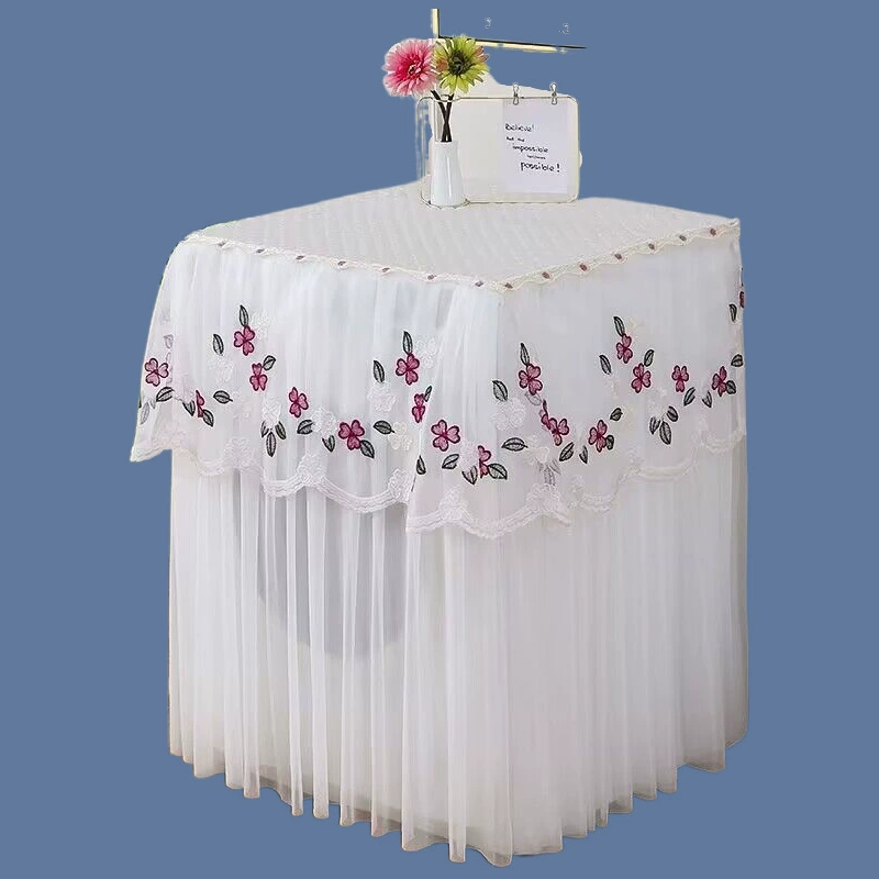 Кружевной Водонепроницаемый солнцезащитный барабан крышка стиральной машины боковая открытая крышка стиральной машины 8 кг 10 кг автоматическая Универсальная