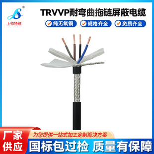 Trvvp High Flexible Shielded Drag Chain Cable 246 Core 0.3 0.5 1.0 1.5 Servo Rotary Encoder Cable