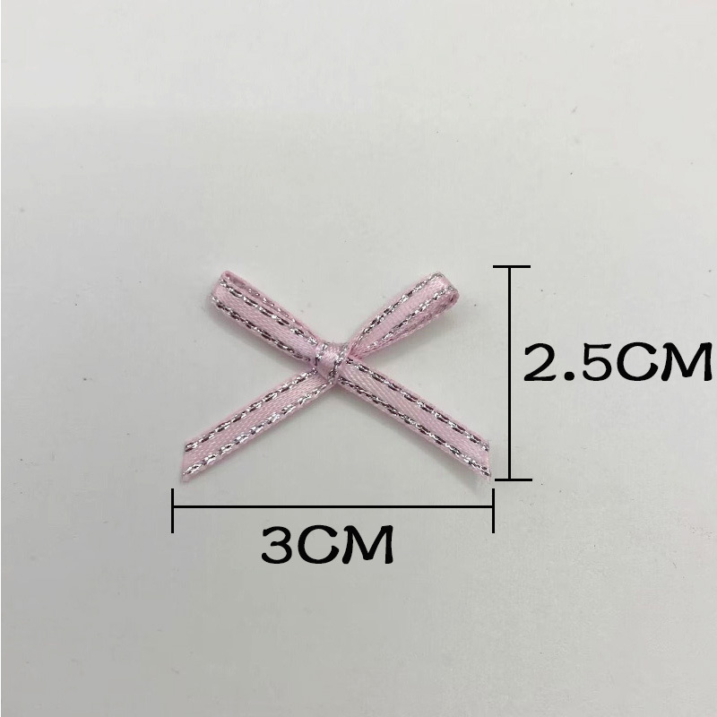 少量起批3mm1分金銀邊滌綸帶蝴蝶結文胸內衣裝飾高檔品質服裝輔料